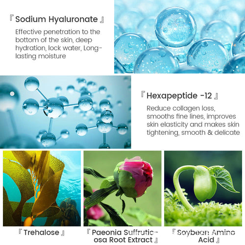 Hyaluronic Acid Face Serum Anti-Aging Shrink Pore Whitening